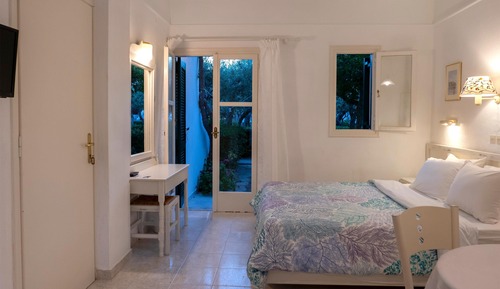 Estudio clásico, vistas al jardín