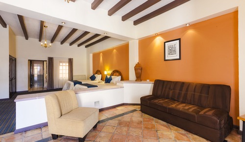 Suite exclusiva, varias camas