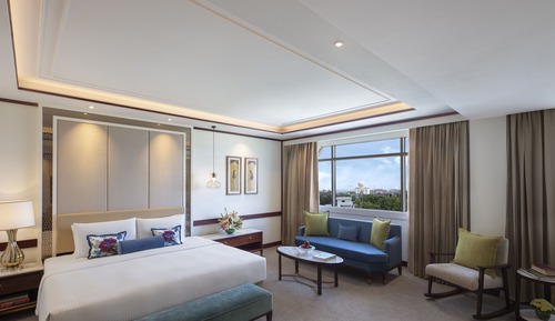 Suite junior, 1 cama de matrimonio grande (Taj Mahal View)