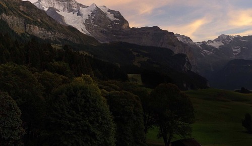 Suite junior, balcón, vistas a la montaña (Jungfrau)