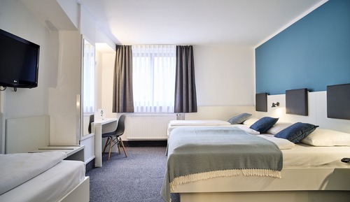 Habitación cuádruple estándar