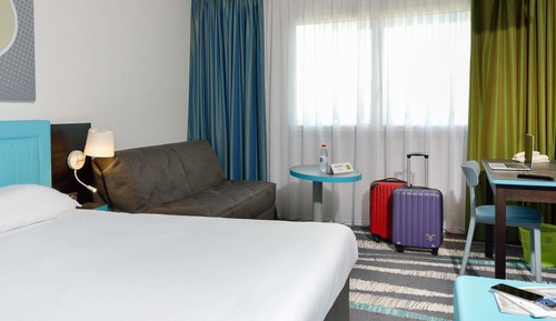 Habitación estándar, 1 cama doble con sofá cama