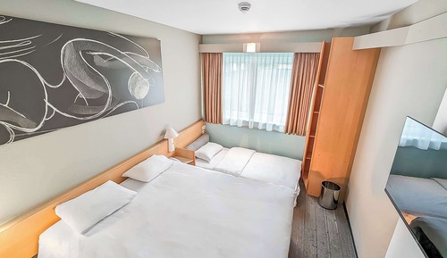 Habitación estándar, 1 cama doble con sofá cama