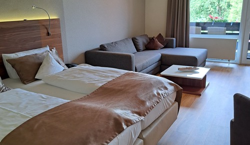 Habitación Deluxe doble, no fumadores, balcón