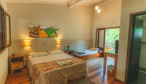 Suite superior, vistas al jardín