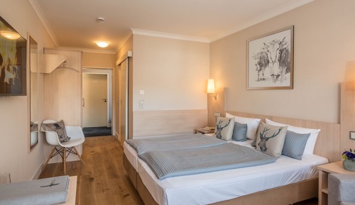 Habitación estándar doble, balcón, junto al lago