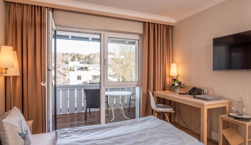 Habitación estándar doble, balcón (Landside)