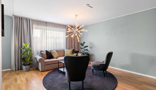Apartamento estándar, varias camas, no fumadores, cocina básica (Living Room)