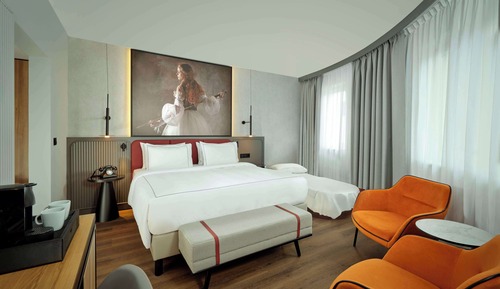 Suite junior, 1 cama doble con sofá cama