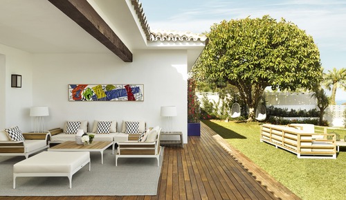 Villa, 4 habitaciones, vistas a la playa