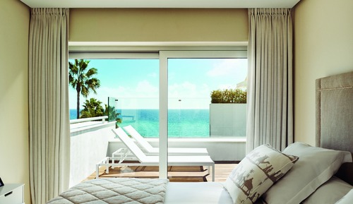 Villa, 5 habitaciones, vistas parciales al mar