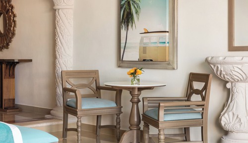Suite junior, 2 camas de matrimonio, vistas al mar