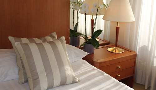 Habitación básica con 1 cama doble o 2 individuales