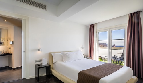 Habitación superior, balcón