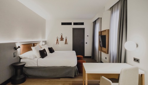 Habitación doble, 2 camas dobles (Interior)