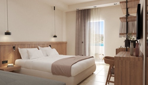 Habitación doble superior, vistas al mar
