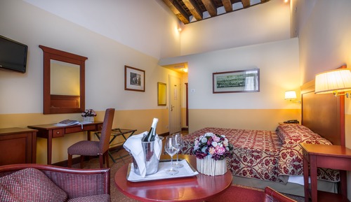 Habitación superior, vistas al canal