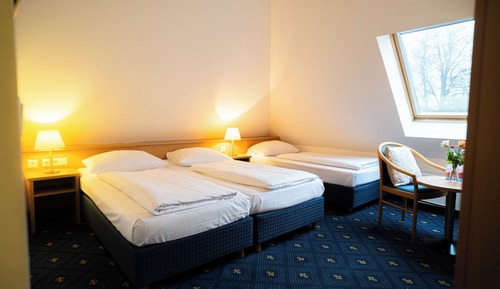 Habitación estándar con 1 cama doble o 2 individuales