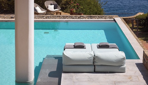 Villa, 3 habitaciones, piscina privada, vistas al mar (Thalassa)