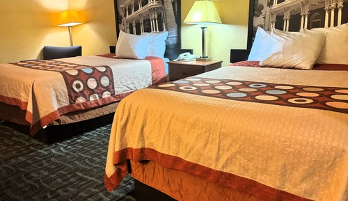 Habitación estándar, 2 camas de matrimonio, fumadores