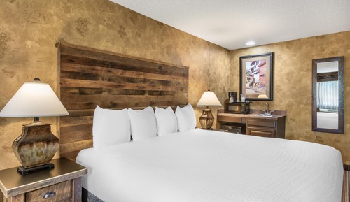 Habitación estándar, 1 cama de matrimonio grande, no fumadores, frigorífico y microondas