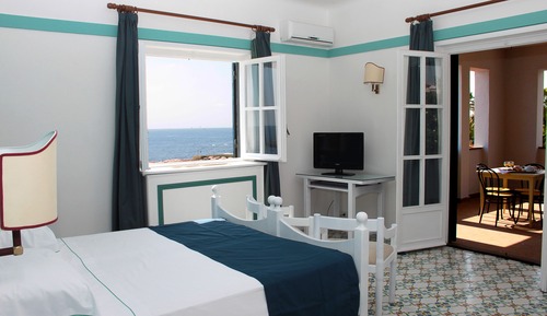 Habitación estándar doble, vistas al mar