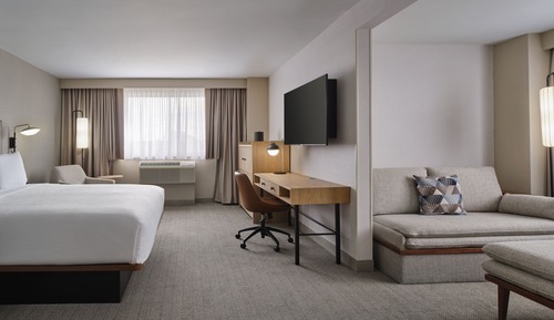 Habitación ejecutiva, 1 cama de matrimonio grande con sofá cama, no fumadores