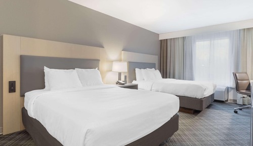 Habitación estándar, 2 camas de matrimonio, no fumadores