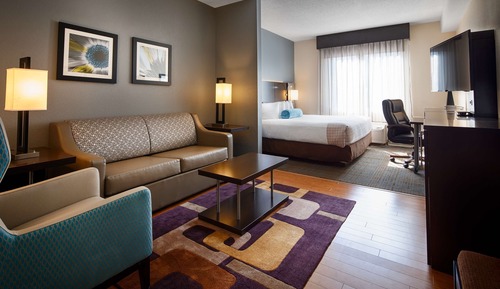 Suite, 1 cama de matrimonio grande, no fumadores, frigorífico