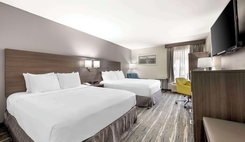 Habitación estándar, 2 camas de matrimonio, no fumadores