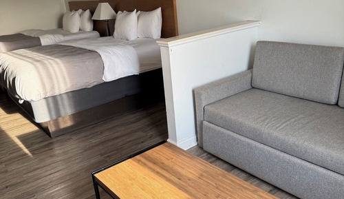 Habitación, 2 camas de matrimonio, accesible para personas con discapacidad, no fumadores