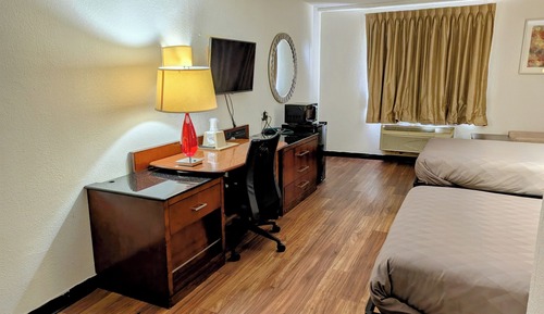 Habitación familiar doble, 2 camas dobles, accesible para personas con discapacidad (Mobility)