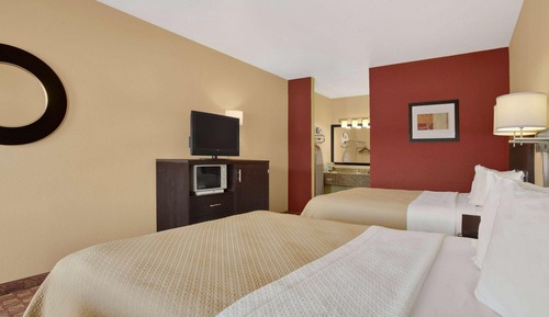 Habitación, 2 camas de matrimonio, accesible para personas con discapacidad, no fumadores