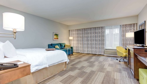 Estudio, 1 cama de matrimonio grande, no fumadores, frigorífico y microondas (Wet bar)