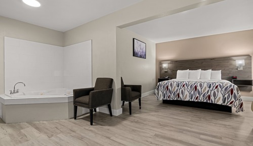 Habitación superior, 1 cama de matrimonio grande, no fumadores, bañera de hidromasaje