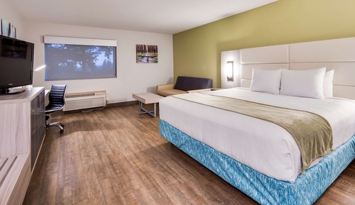 Habitación estándar, 1 cama de matrimonio grande, no fumadores, frigorífico y microondas