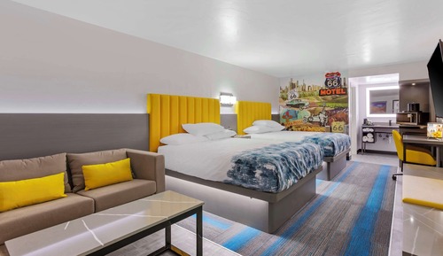 Suite, 2 camas de matrimonio, no fumadores (Pet Friendly;with Sofabed)