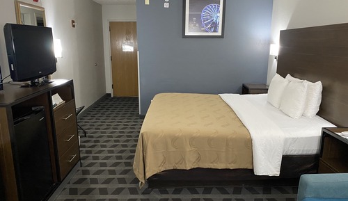 Habitación, 1 cama de matrimonio grande, accesible para personas con discapacidad, no fumadores