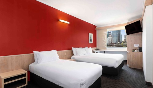 Habitación doble superior, varias camas (Skyline View)