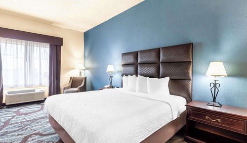 Habitación estándar, 1 cama de matrimonio grande, no fumadores, frigorífico y microondas