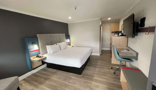 Suite, 1 cama de matrimonio grande, no fumadores, frigorífico y microondas