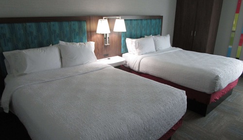 Habitación estándar, 2 camas de matrimonio, no fumadores