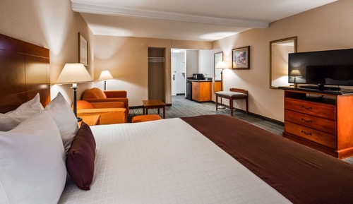 Habitación estándar, 1 cama de matrimonio grande, no fumadores, frigorífico y microondas