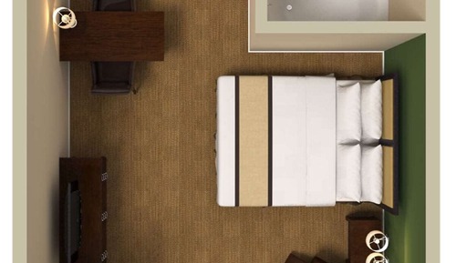 Estudio, 1 cama de matrimonio grande, no fumadores