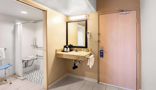 Habitación, 2 camas dobles, accesible para personas con discapacidad, no fumadores