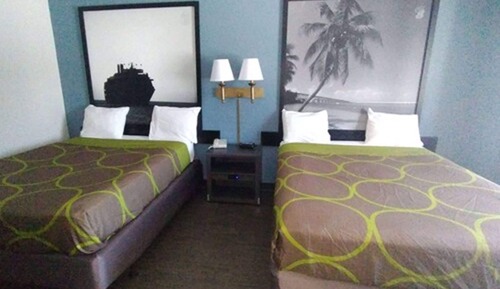Habitación estándar, 2 camas de matrimonio, fumadores