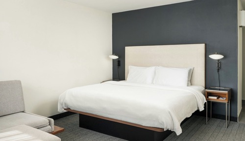 Habitación, 1 cama de matrimonio grande con sofá cama