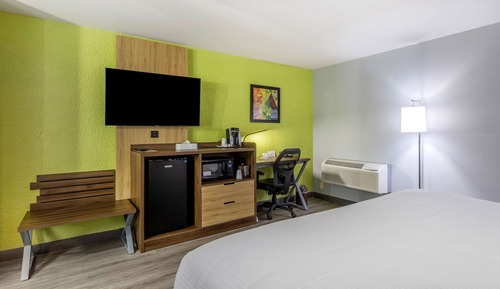 Habitación estándar, 1 cama de matrimonio grande, no fumadores, frigorífico y microondas