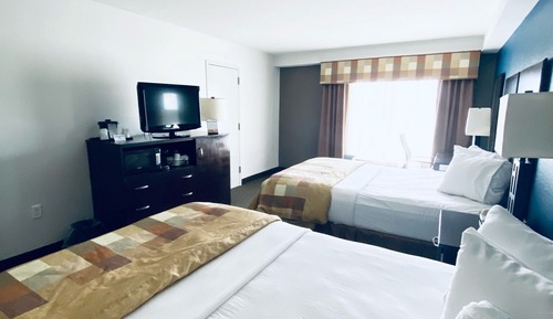 Habitación estándar, 2 camas de matrimonio, no fumadores