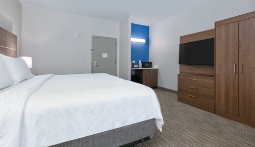 Suite, 1 cama de matrimonio grande, bañera accesible (Mobility, Accessible Tub)